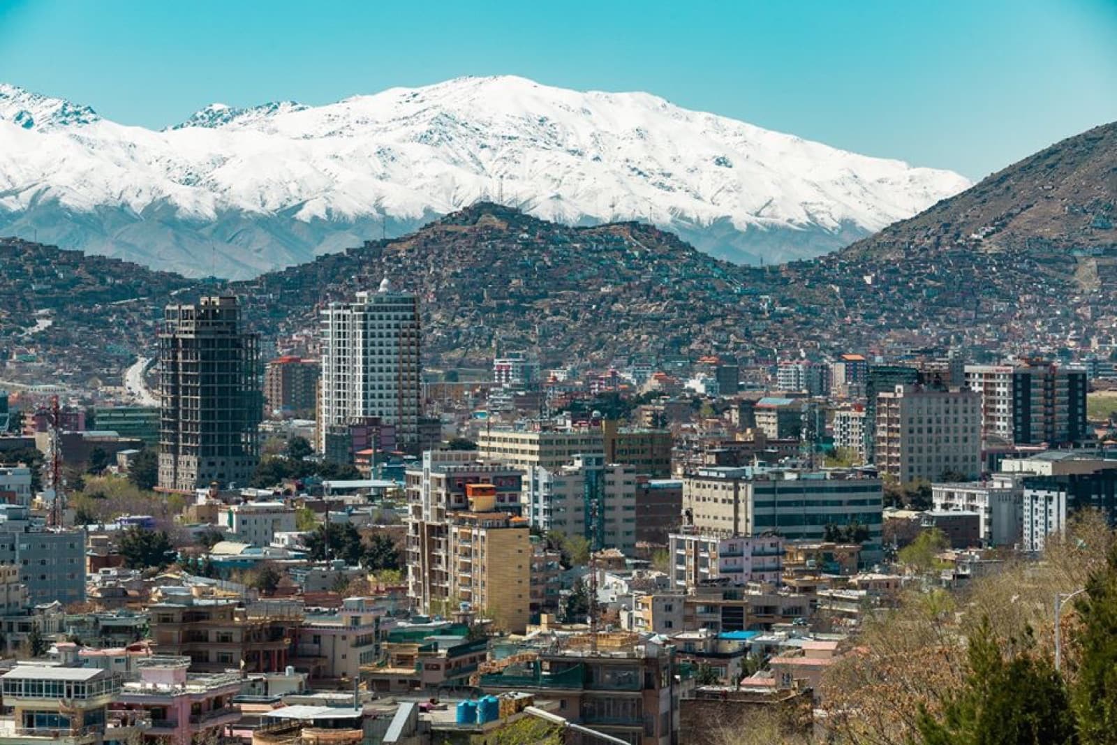 Kabul, hovedstaden i Afghanistan