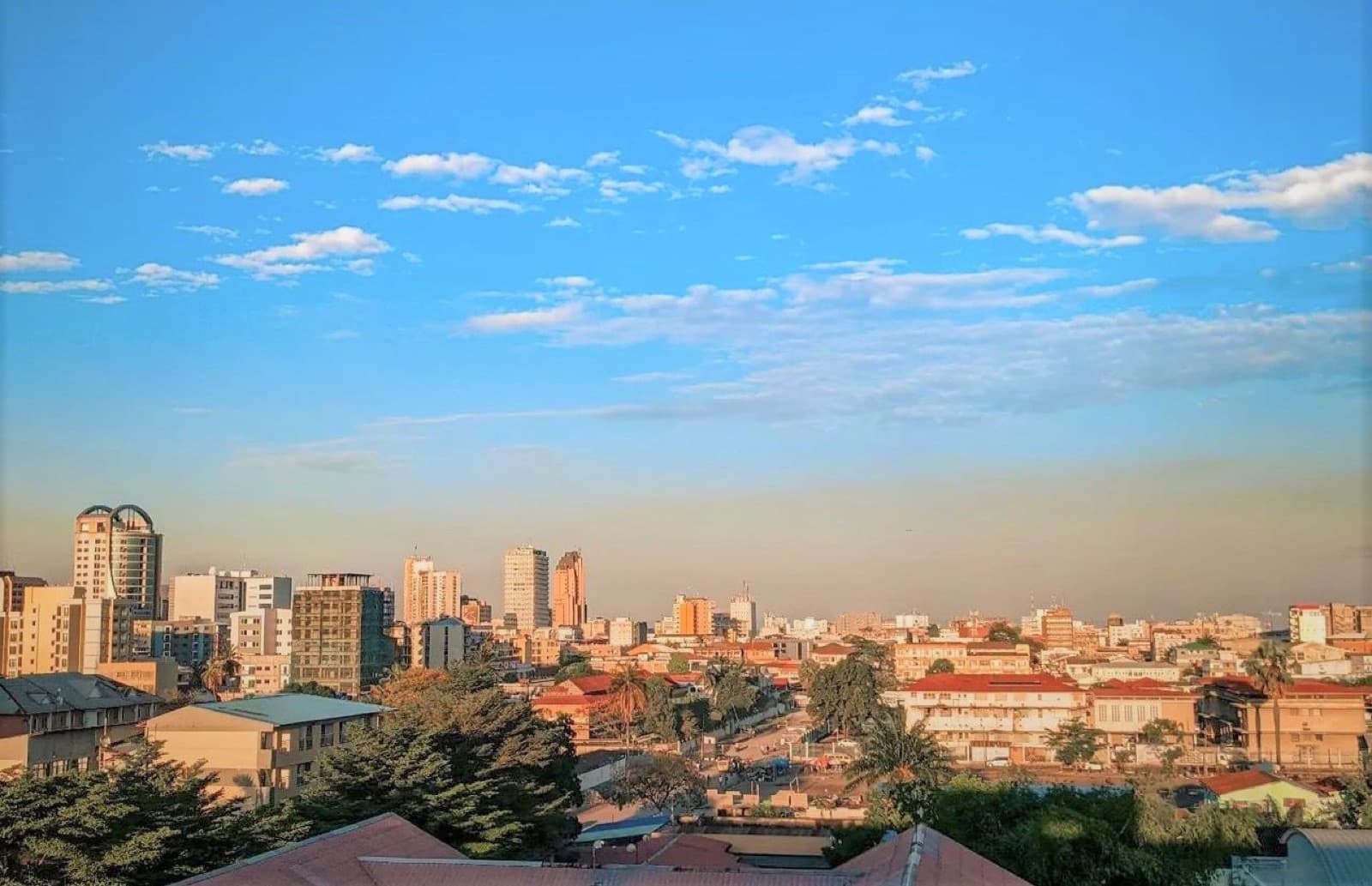 Kinshasa, die Hauptstadt von DR Congo