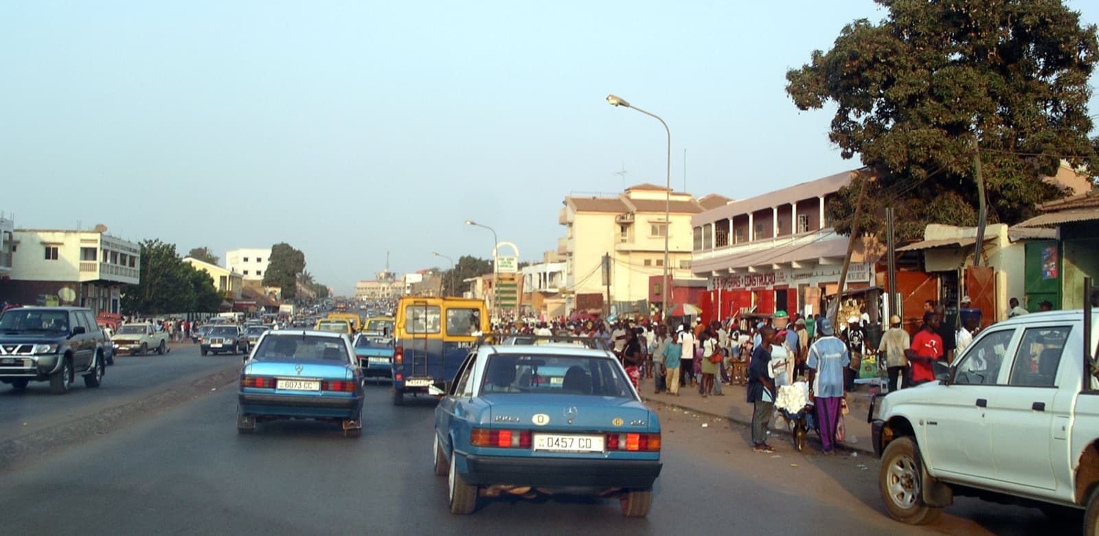 Bissau, столица страны Guinea-Bissau