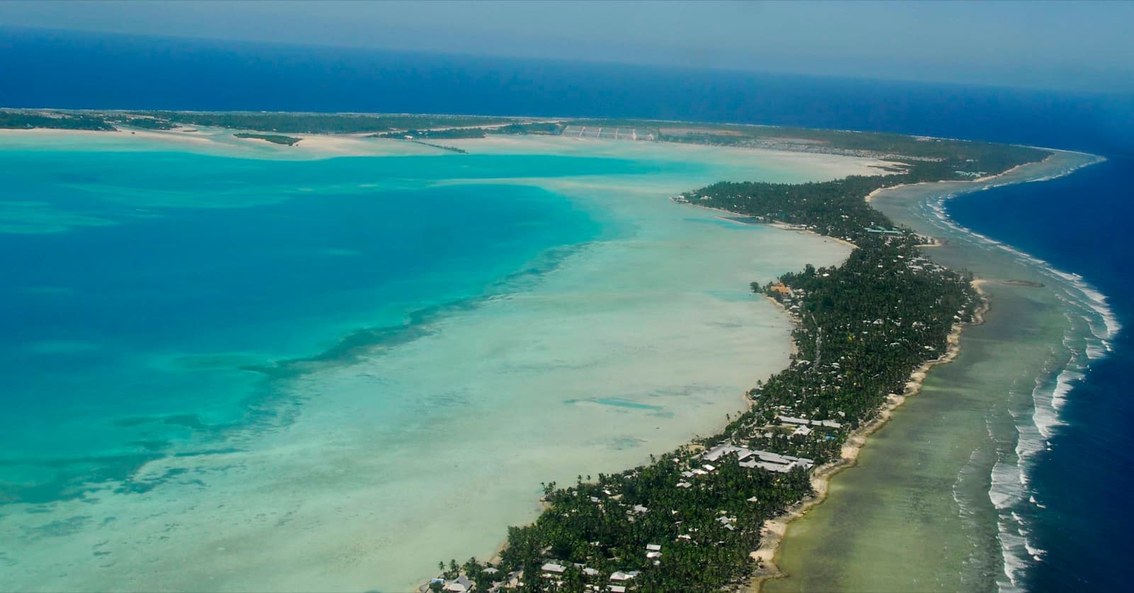 South Tarawa, a capital de Kiribati