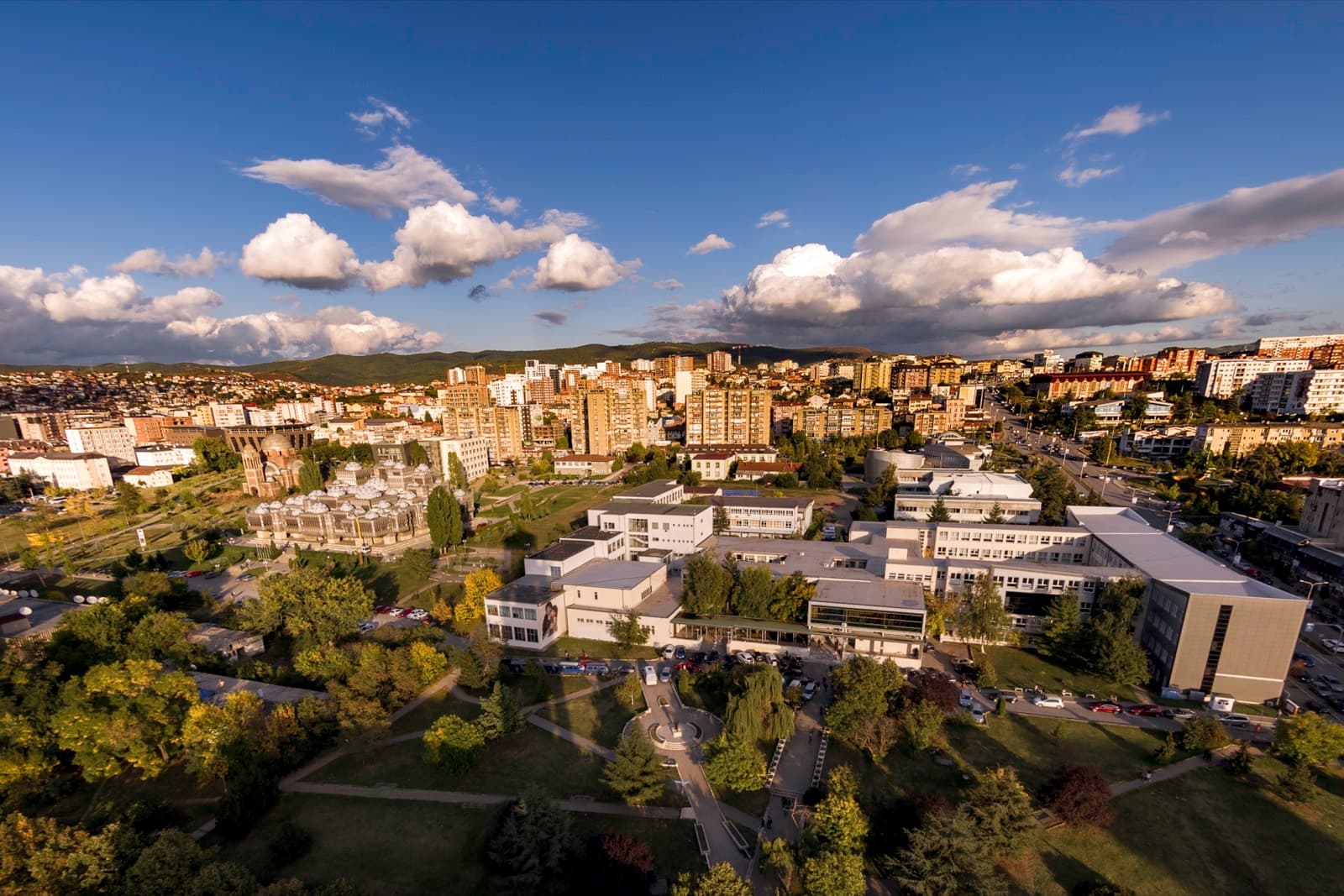Pristina, la capitale di Kosovo