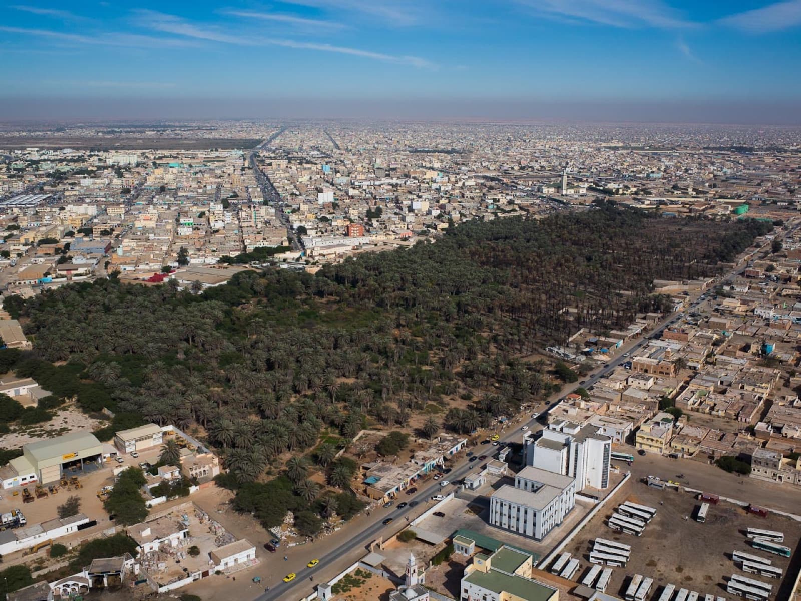 Nouakchott, de hoofdstad van Mauritania