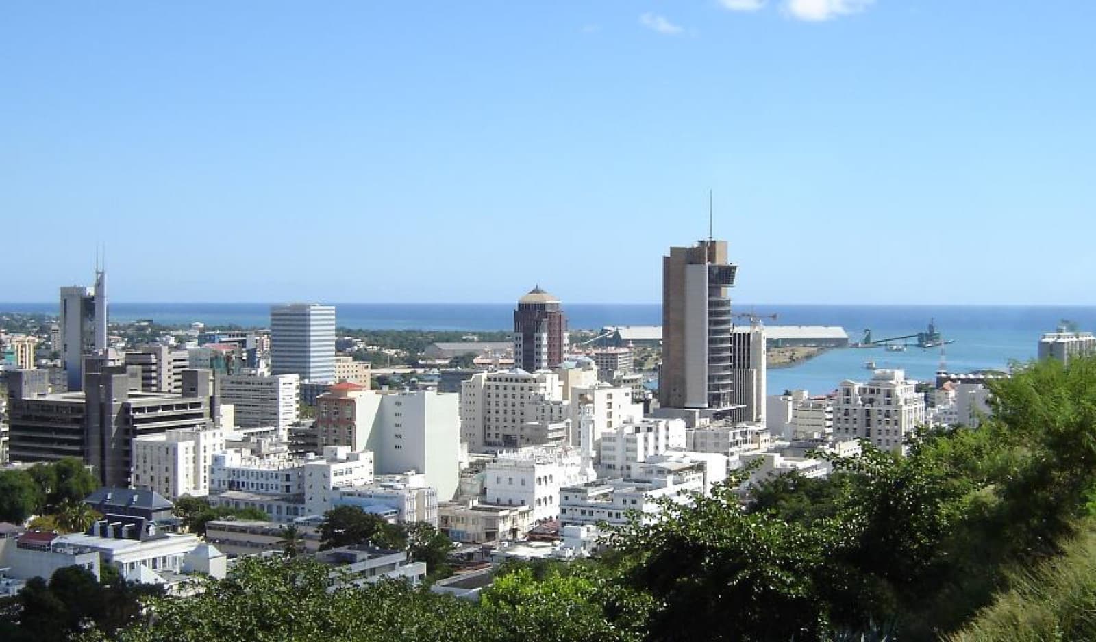Port Louis, столица страны Mauritius