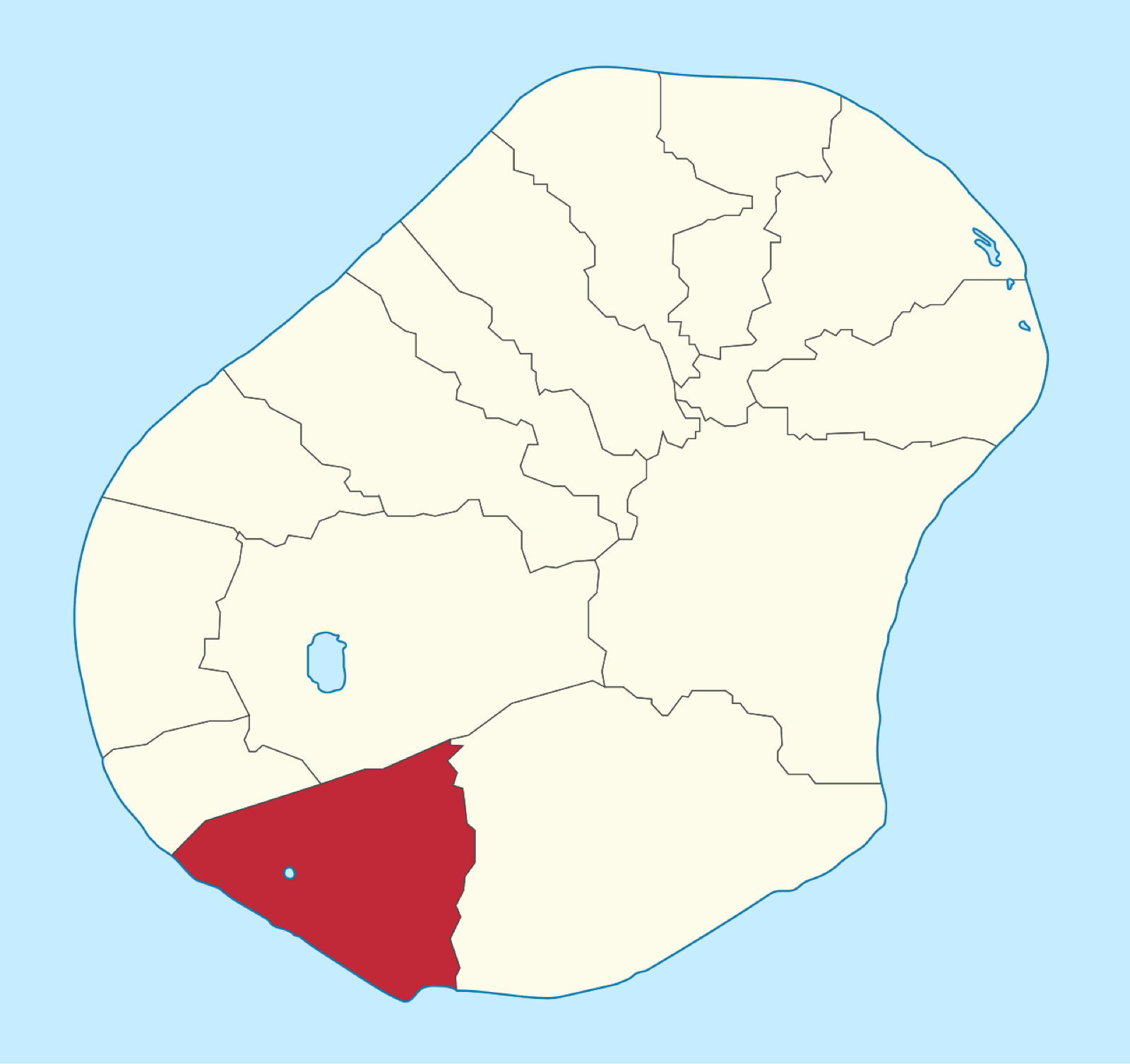 Yaren, la capitale di Nauru