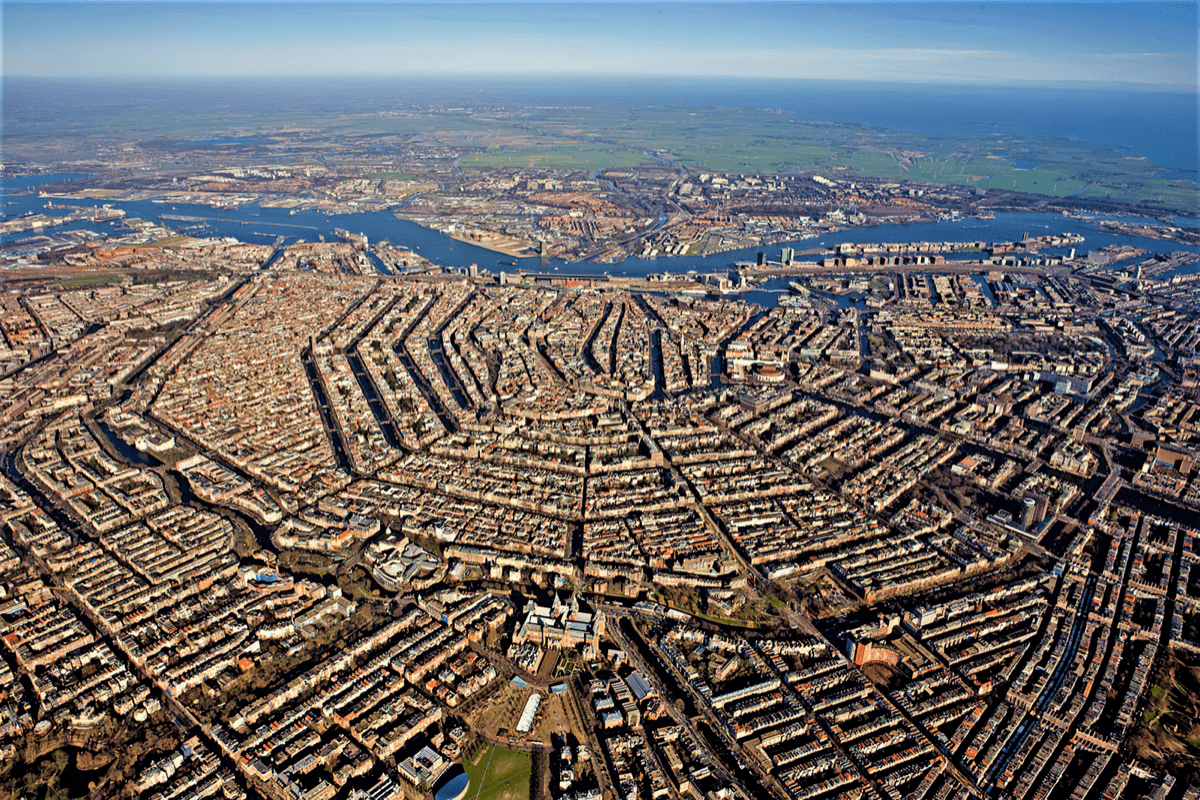 Amsterdam, the capital of Netherlands