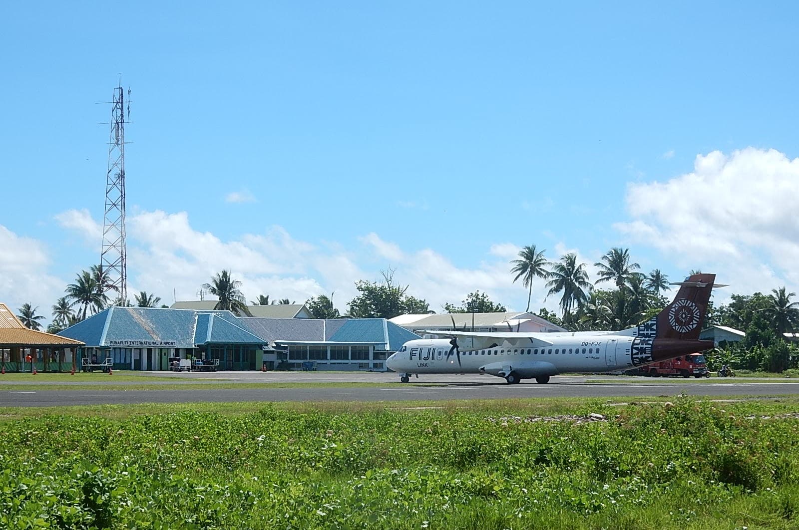 Funafuti, hovedstaden i Tuvalu