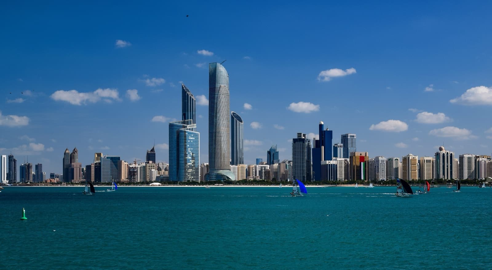 Abu Dhabi, die Hauptstadt von United Arab Emirates